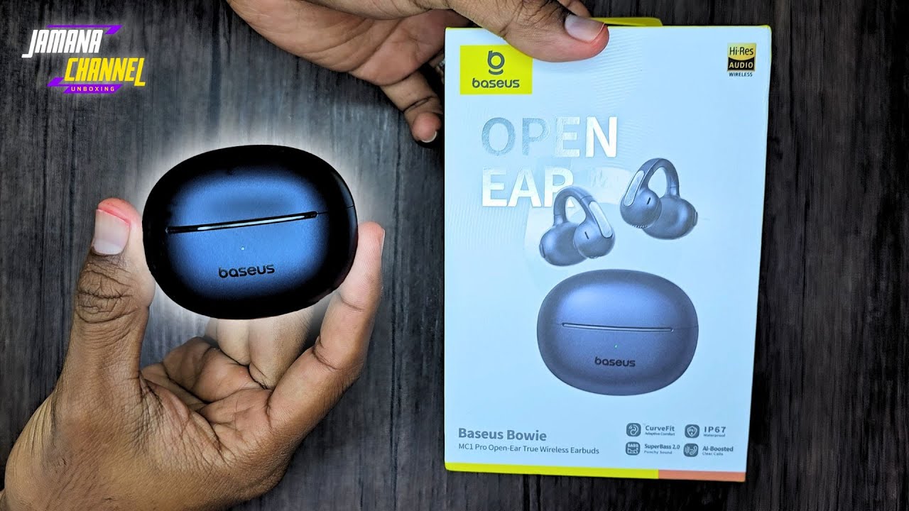 Baseus Bowie MC1 Pro Open Ear 🔊| LDAC + Bluetooth 6.0 = ¿Vale la pena? 🤔