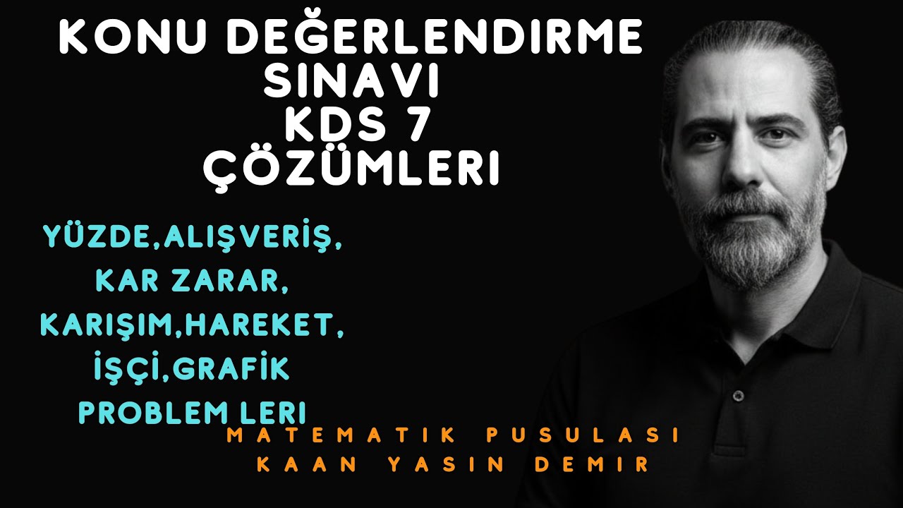 LİMİT YAYINLARI KDS 7 ÇÖZÜMLERİ.