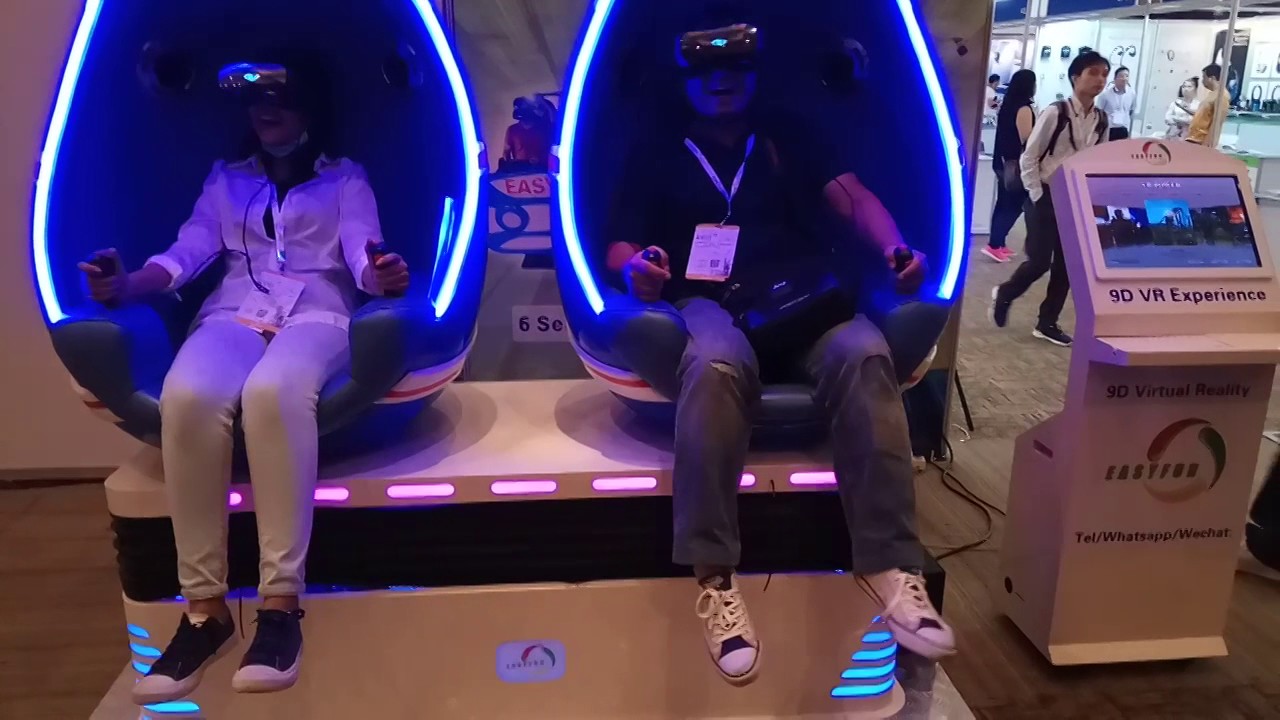 It is amazing experience, Easyfun 9D VR for Jakarta Expo