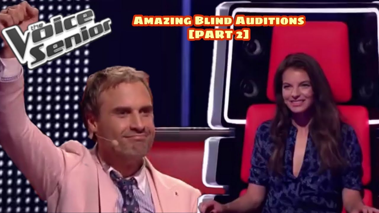 AMAZING BLIND AUDITIONS IN THE VOICE SENIOR [PART 2]