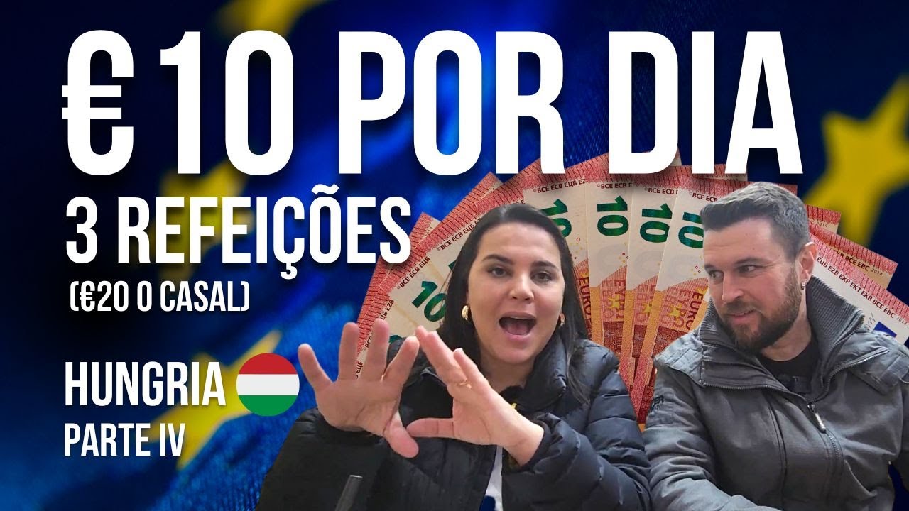 COMER BARATO NA EUROPA | 10 euros para comer por dia | Onde comer barato em Budapeste
