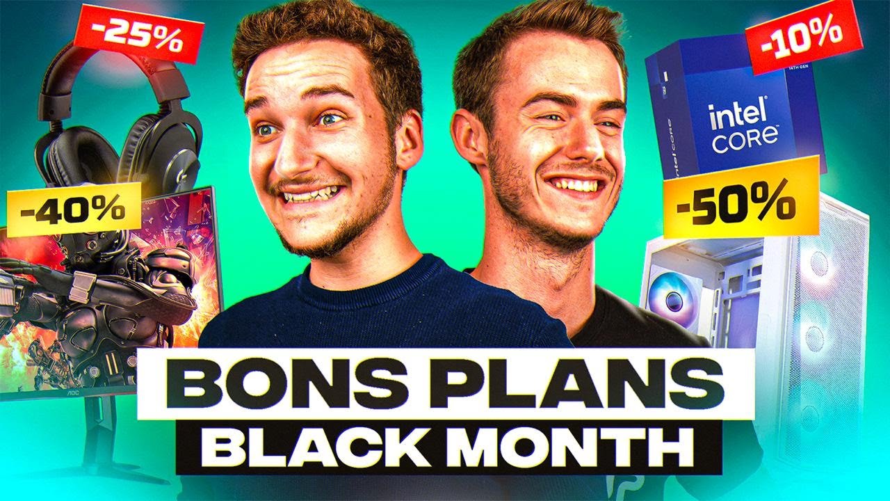 LE BLACK FRIDAY avant l&rsquo;heure ! 😱 BONS PLANS PC GAMER & TECH 2025