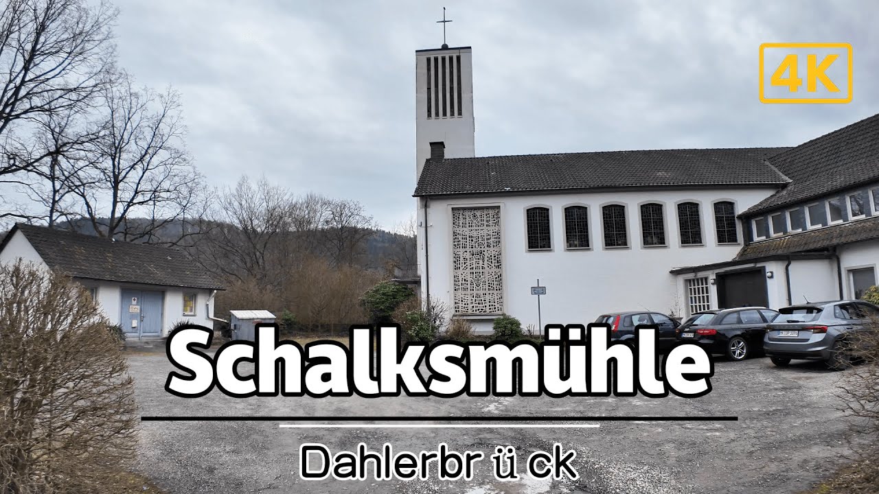 Schalksmühle – Dahlerbrück 🇩🇪 | Calm Village Walk in Germany | Quiet Streets & Nature Sounds