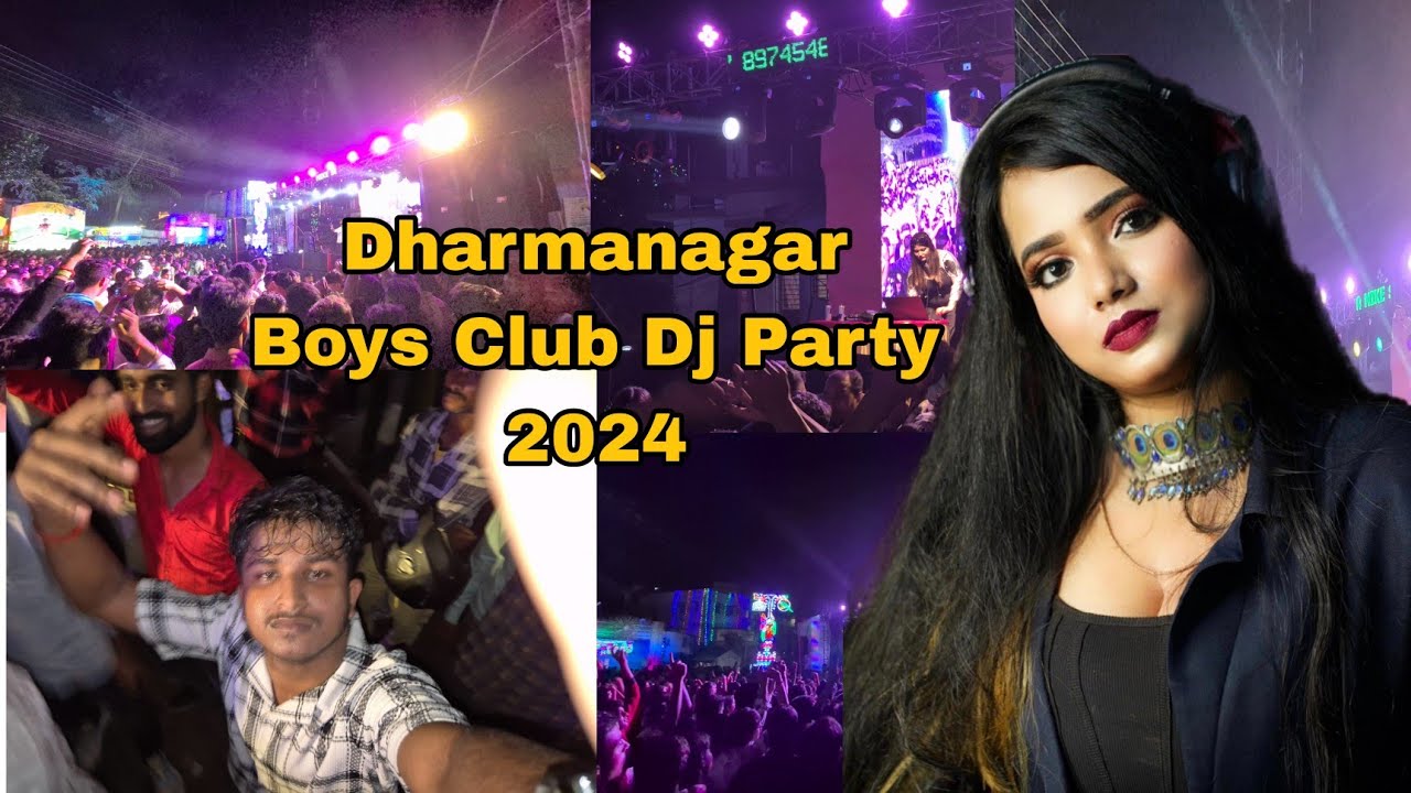 Dharmanagar Boys Club Dj Party 2024 // Dream Rider 100