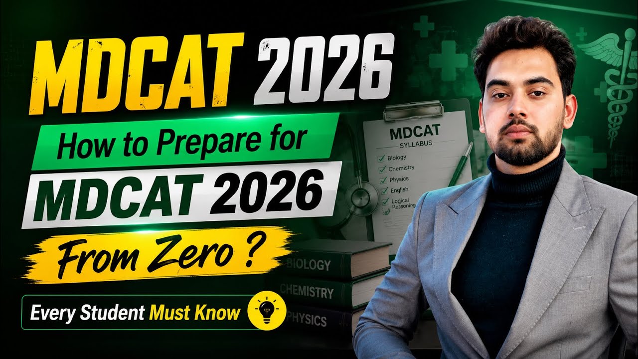 MDCAT Exam 2026 | How to Prepare MDCAT 2026 | Dr.Ali Vibes
