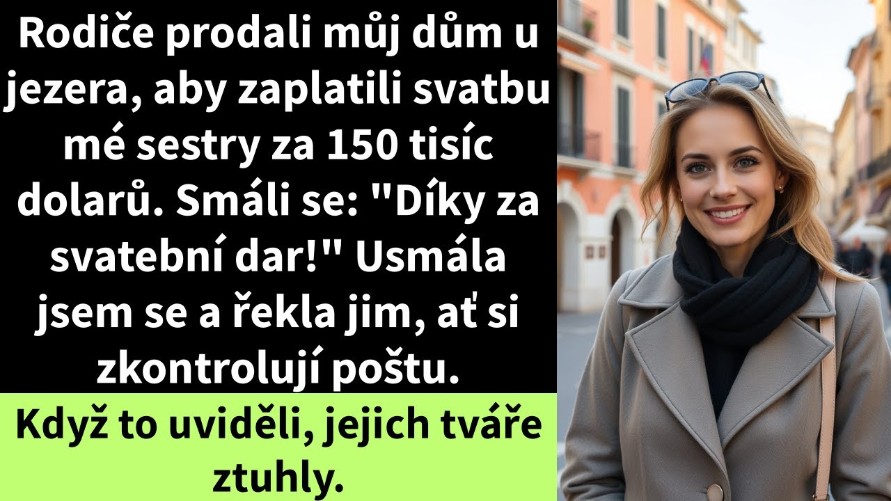 Rodiče prodali můj dům u jezera, aby zaplatili svatbu mé sestry za 150 tisíc dolarů.