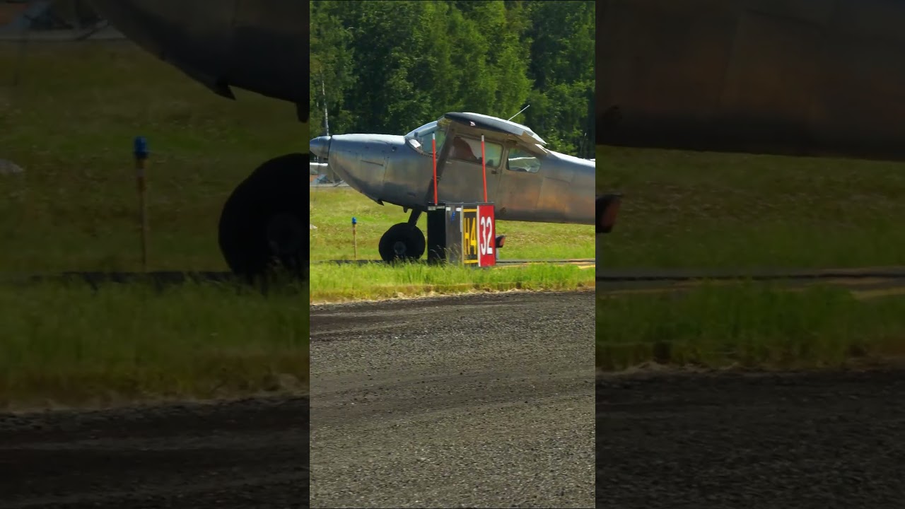 1955 CESSNA 180 SKYWAGON #taildragger #taxi #takeoff #airport  #airplane #2025 #aviation #aopa
