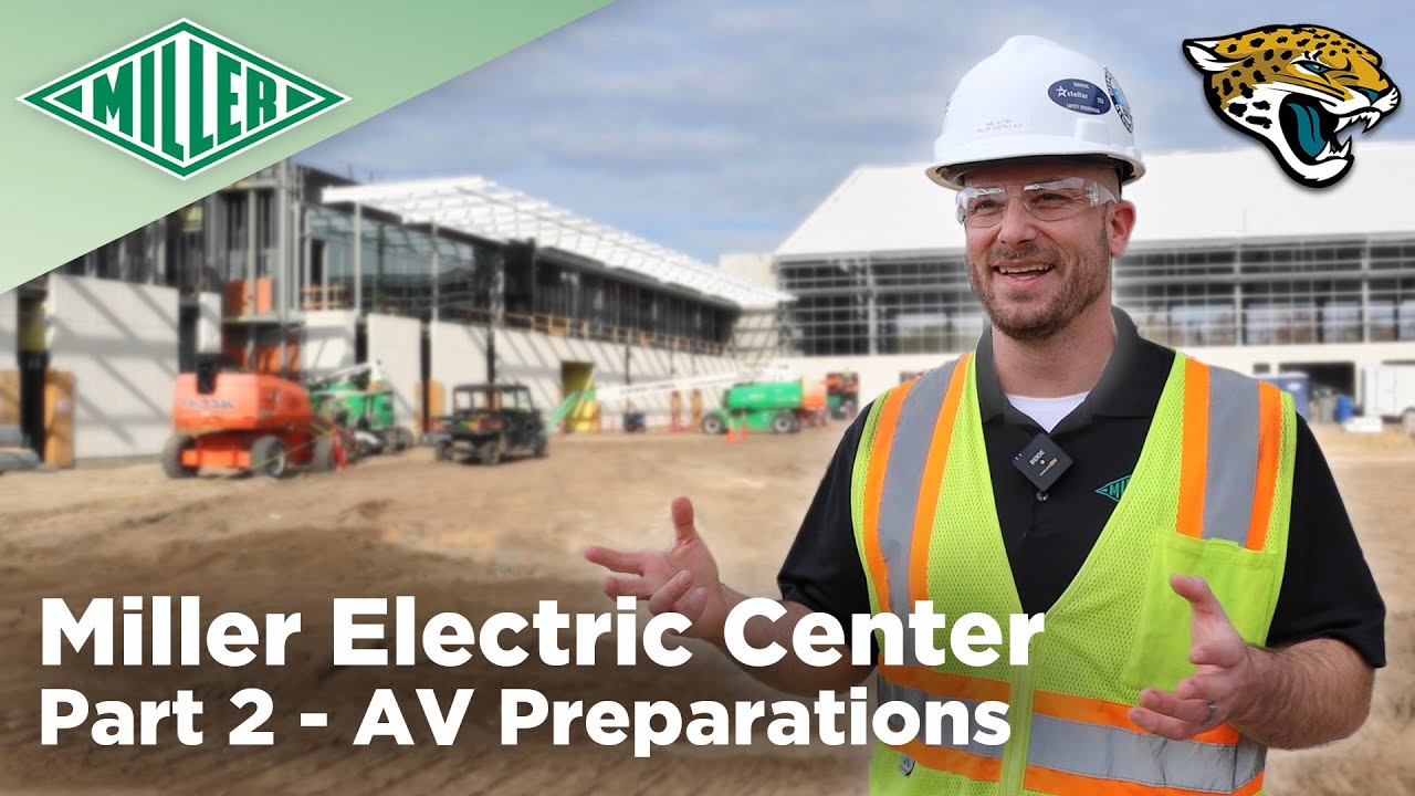 On Site at Miller Electric Center - Audiovisual Preparations | Jaguars Practice Facility Tour Part 2