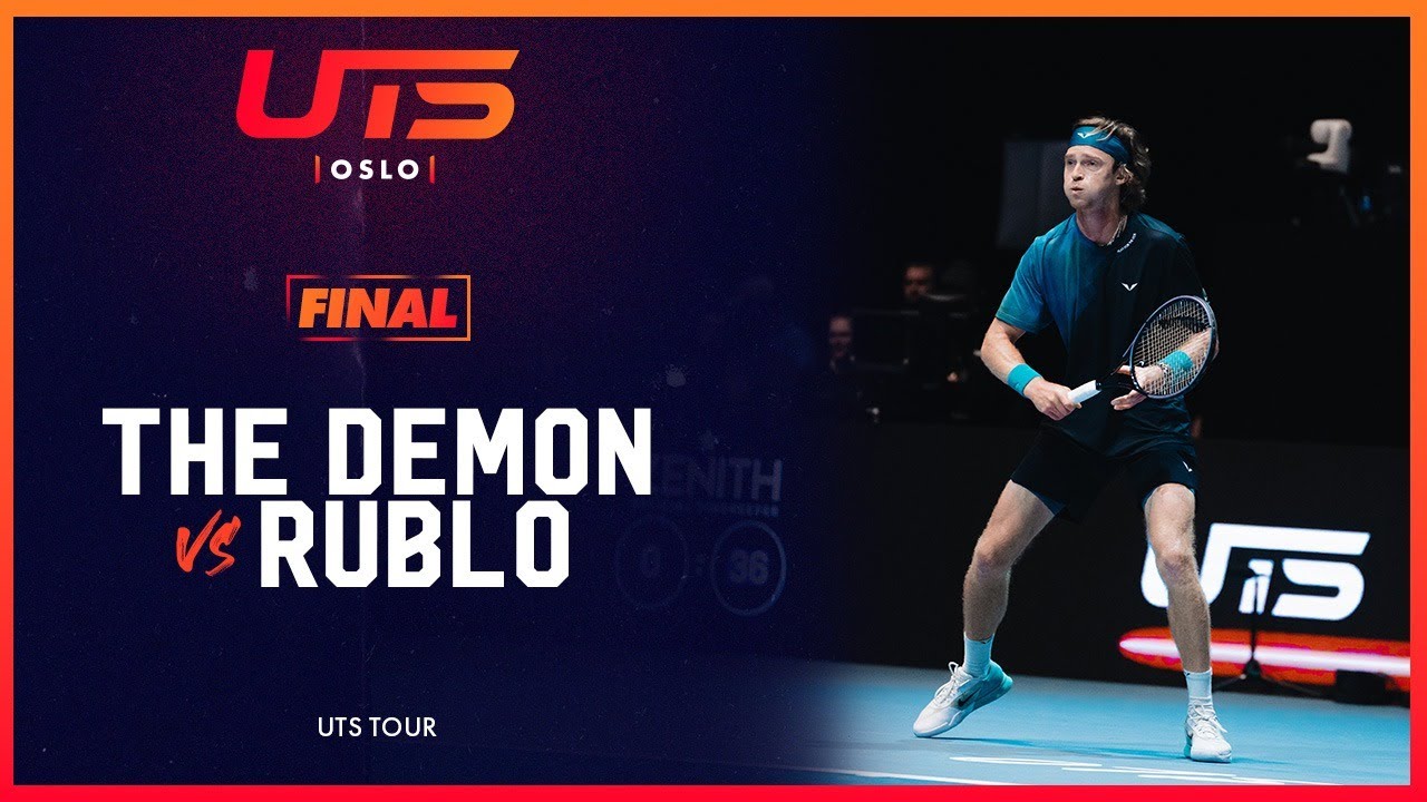 The Demon Alex de Minaur vs Rublo Andrey Rublev | UTS Oslo Highlights