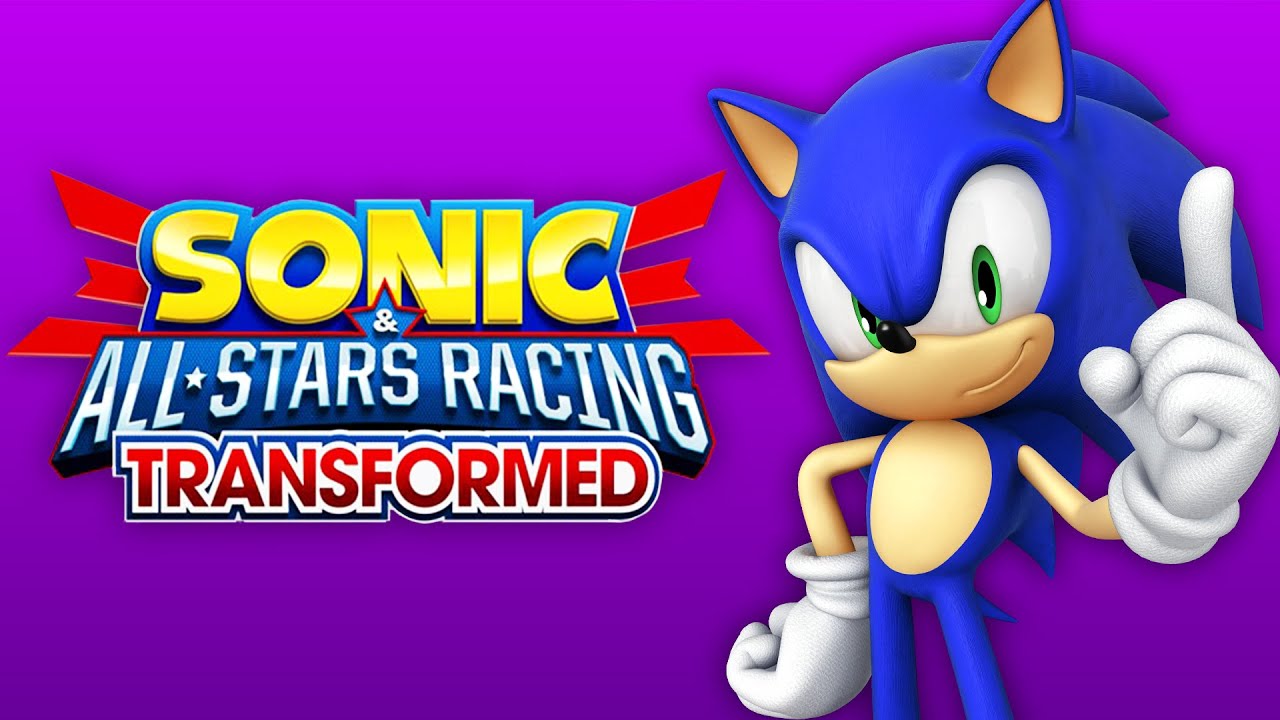 MARIO KART BUT WITH SONIC! | Sonic All-Stars Racing Transformed (ft. H2O Delirious, Cartoonz, & Ohm)