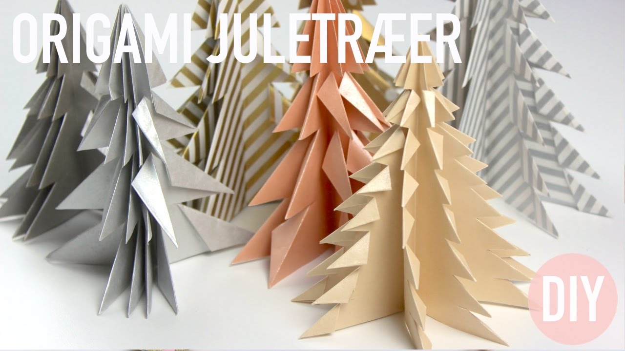 Origami juletr&aelig;