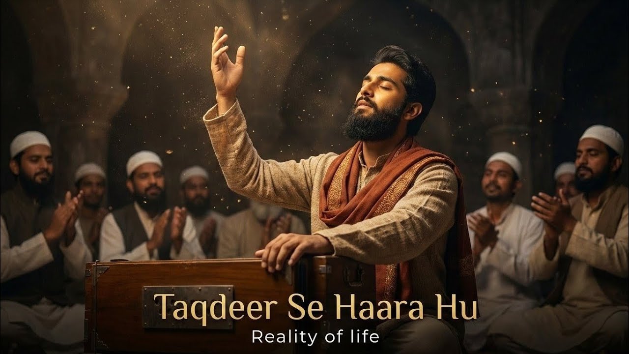 Taqdeer Se Haara Hoon | New Sufi Kalam | Sad Sufi Poetry | Sufi Saaz Production