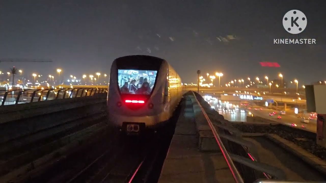 2026.02.06 Dubai Metro Red Line: [R36] SOBHA REALTY ~ [R37] DMCC