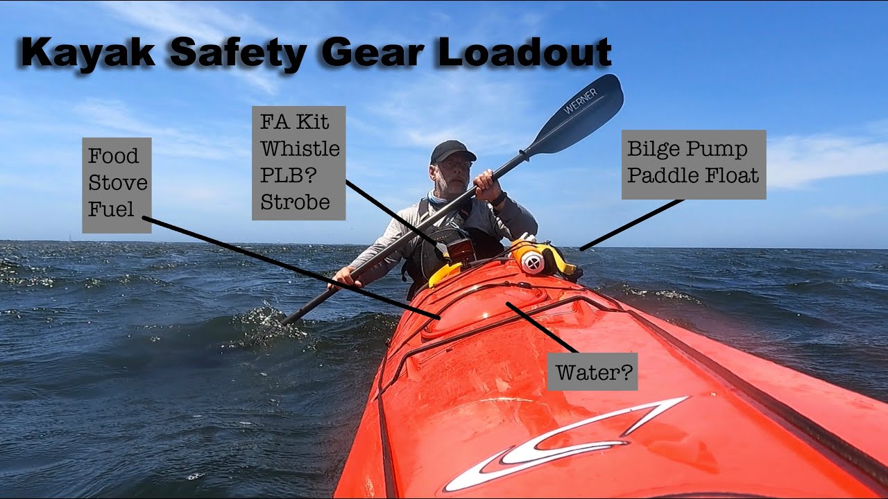 Kayaking Safety Gear Loadout