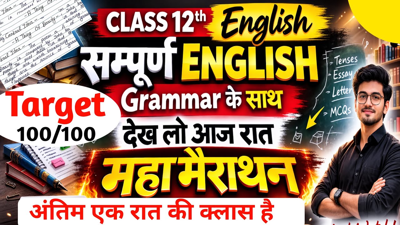 class 12 english important question up board 2026 | english class 12 important questions up board