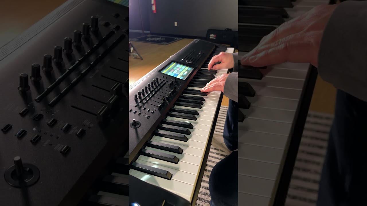 Korg Kronos - New Sounds #korg #kronos #keyboardist #musicalinstrument #musiccreation #producerlife