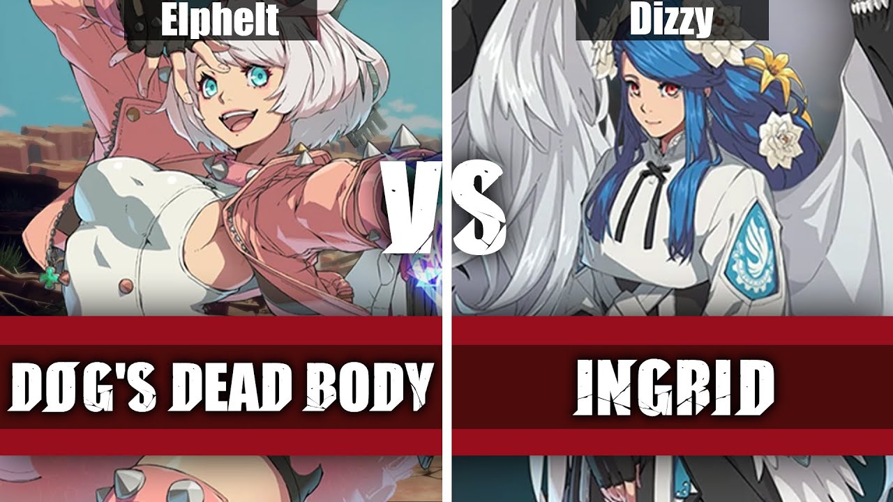 Dog's Dеаd Bоdy (Elphelt Valentine) Vs Ingrid (Queen Dizzy) | GUILTY GEAR -STRIVE- High Level Replay