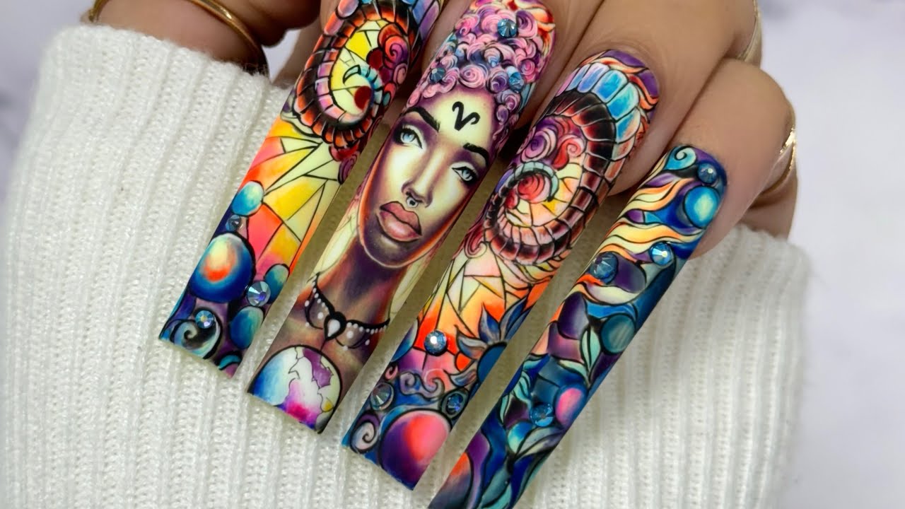 ARIES ♈️ Vo.Tino Nail Art Tutorial
