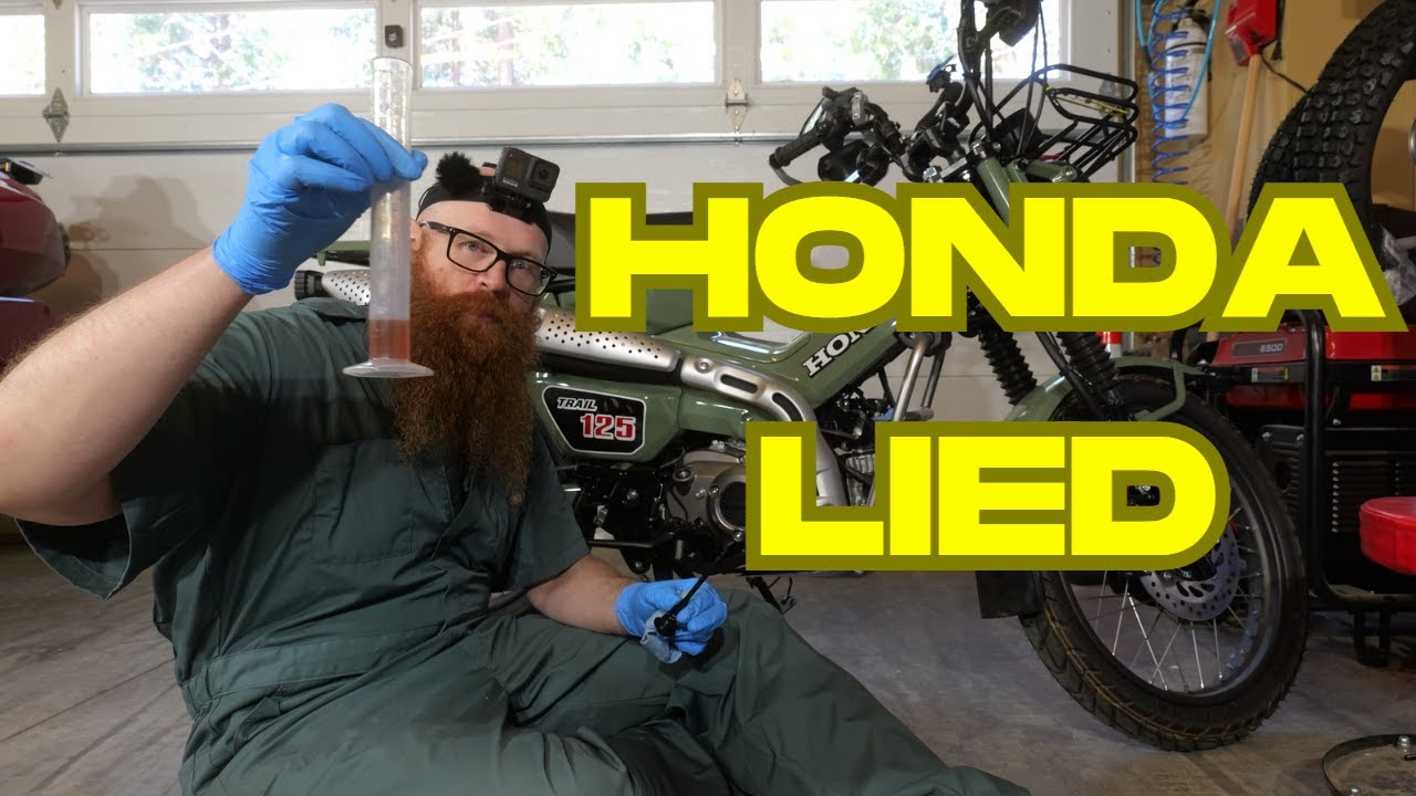 Discovering the Shocking Truth About Your Honda Trail 125's Oil