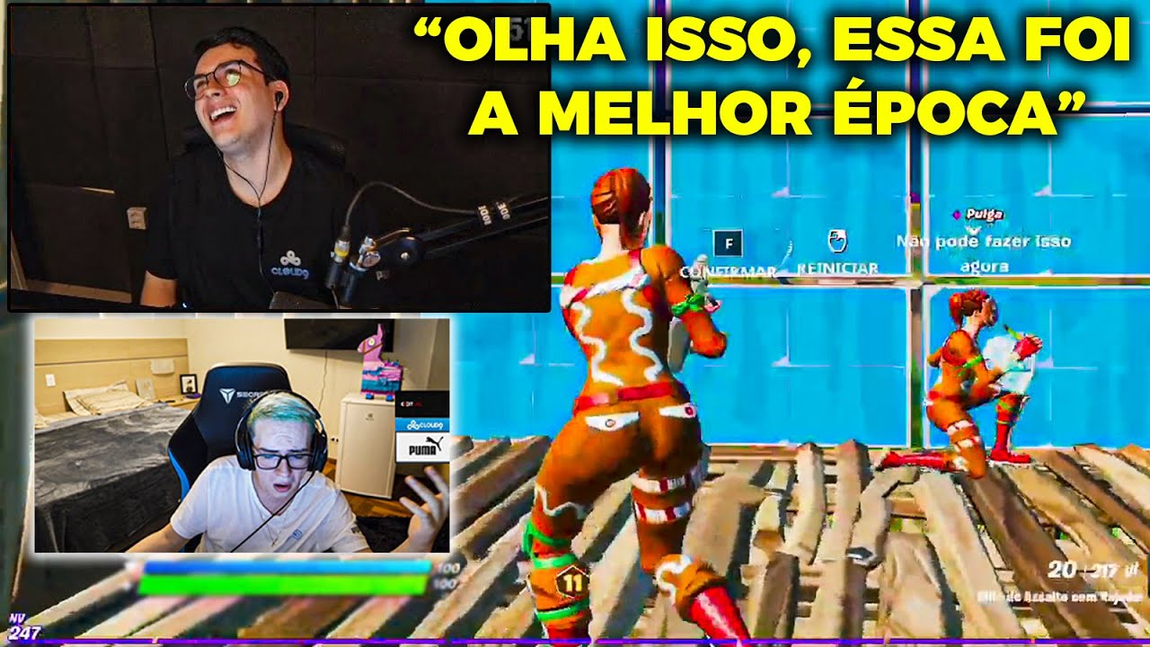 BLACKOUTZ REAGINDO AOS CLIPES DE FORTNITE MAIS VISTOS DE TODOS OS TEMPOS DOS STREAMERS BR NA TTV!
