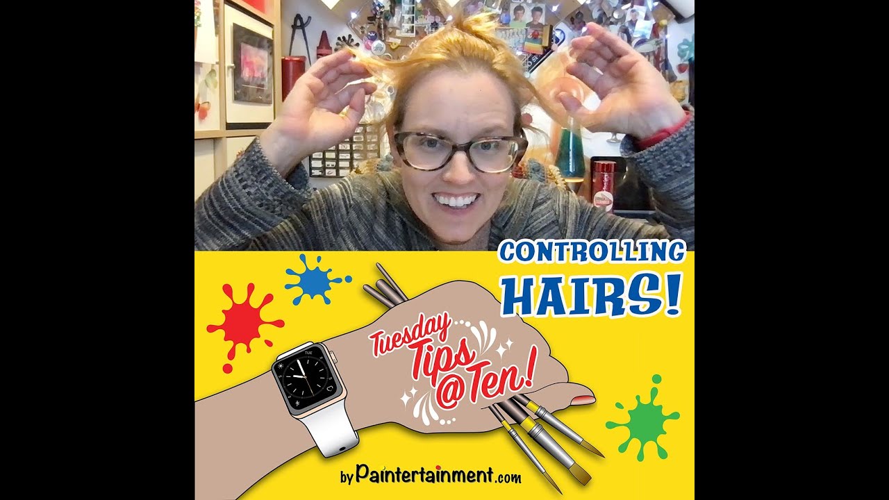 Tuesday Tips @ Ten: Controlling Flyaway Hairs