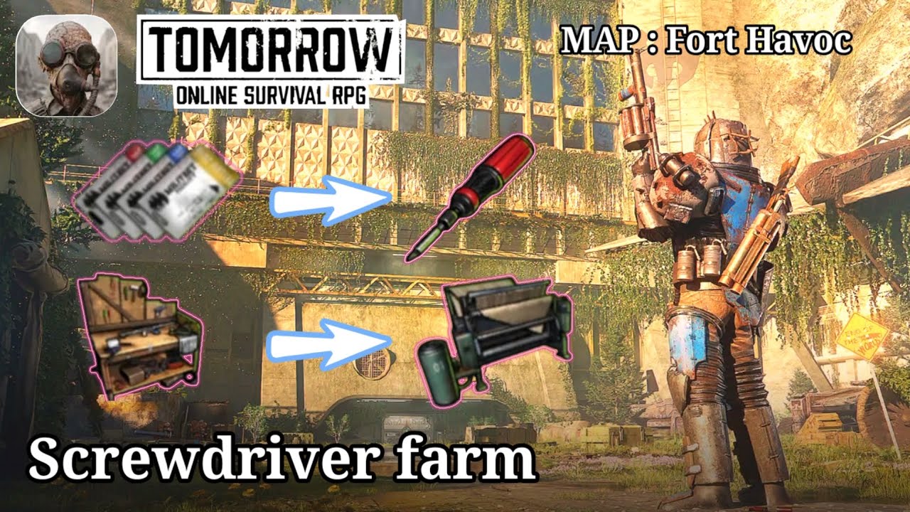 Tomorrow:MMO Nuclear Quest |  Map Fort Havoc Clear All Card & Final Boss Chamber Screwdriver Farm