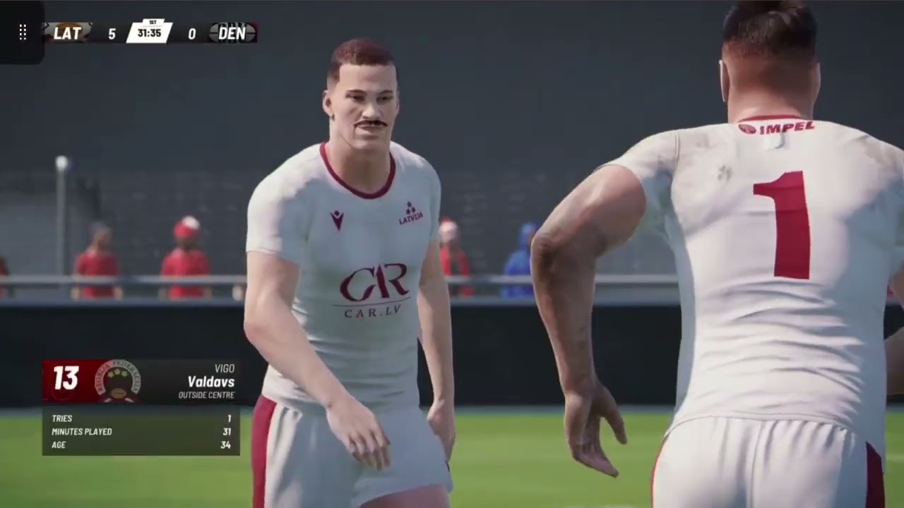 Latvia VS Denmark | Highlights | Rugby 25