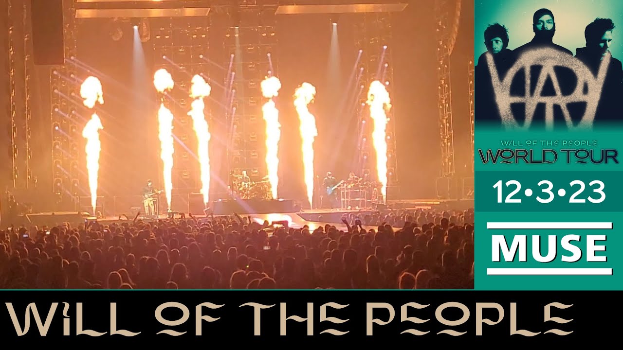 Muse - Will of the People | Live; Quebec City (12-03-2023)