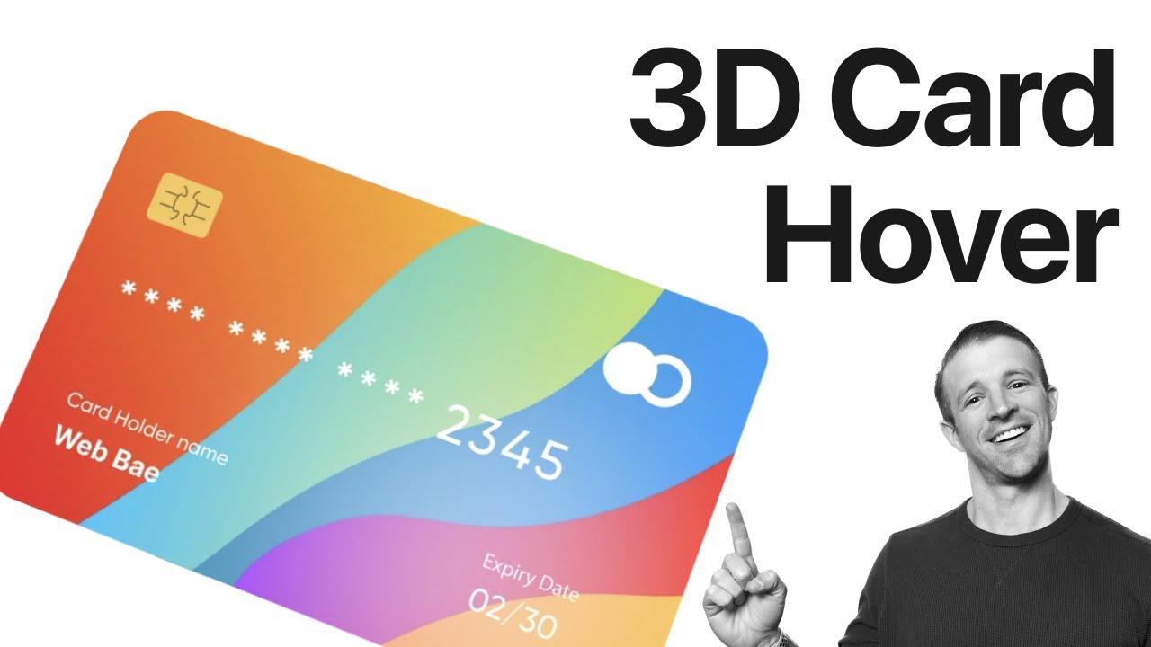 Silky Smooth 3D Card Hover в Webflow