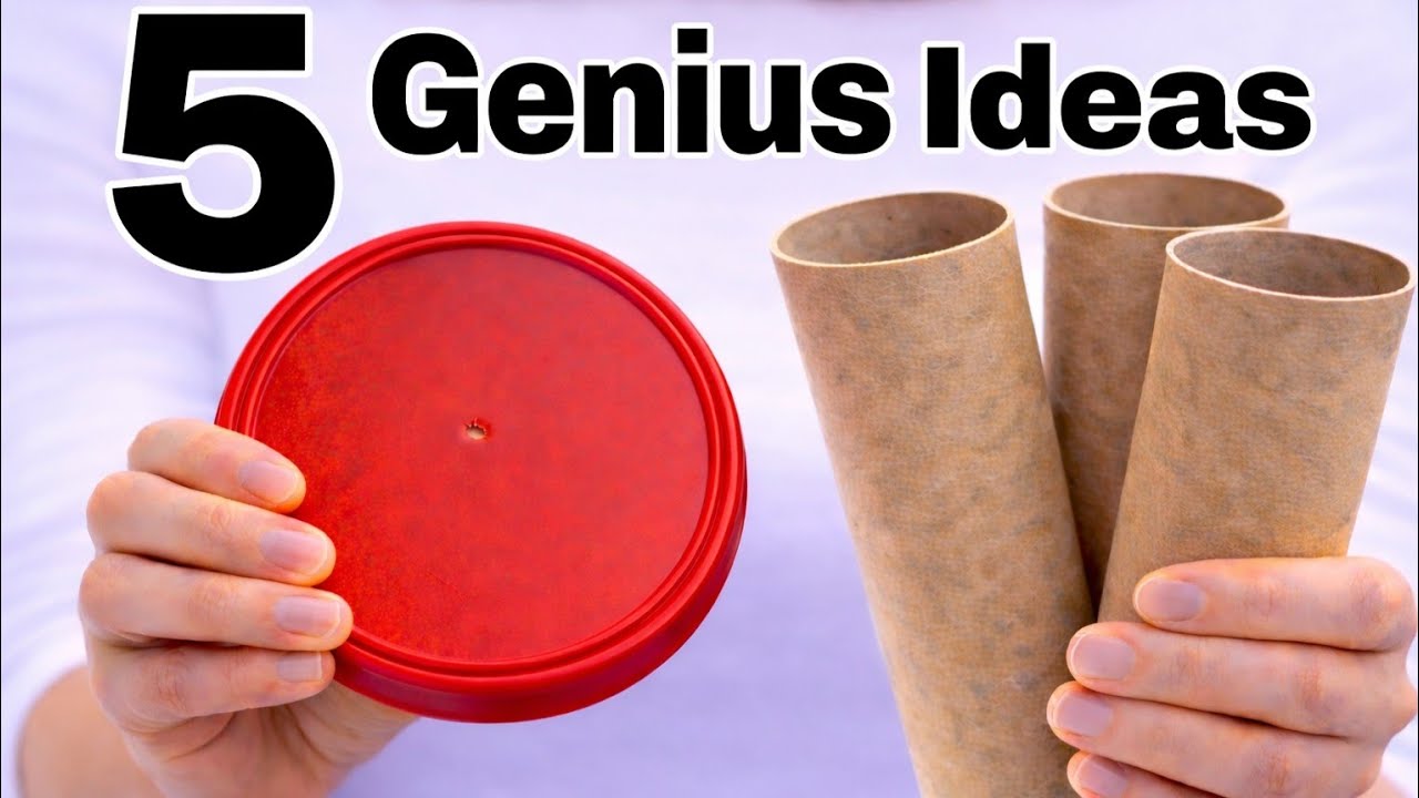 🔥 From Trash to WOW! 5 Genius DIY Organizers ♻️