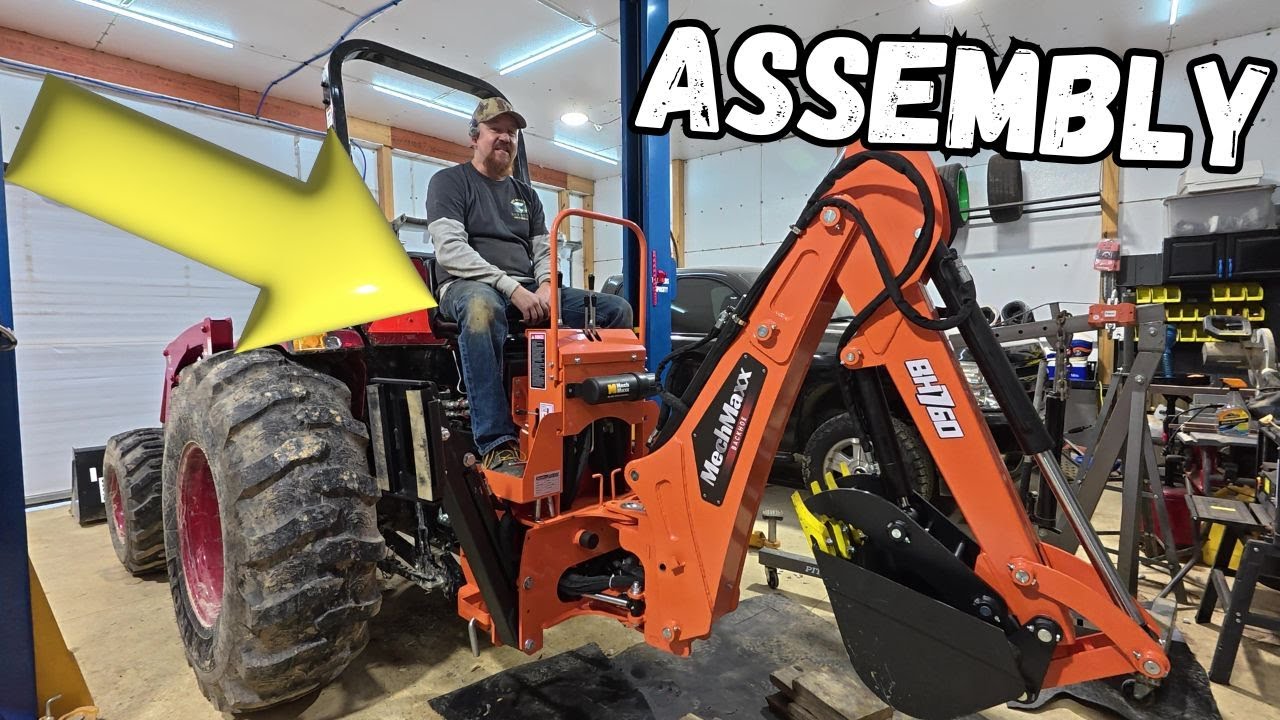 Product Showcase MechMaxx BH760 3 Point Hitch Backhoe