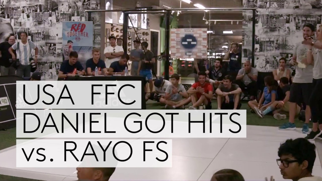 TOP 16 || DANIEL GOT HITS vs RAYO FS || USA Freestyle Football Championship || No ID Football