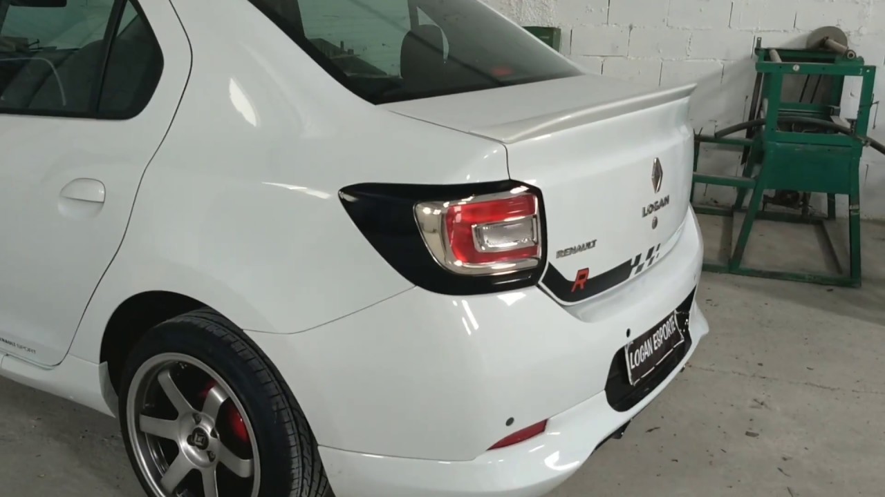 Personalizando a lanterna traseira Renault Logan