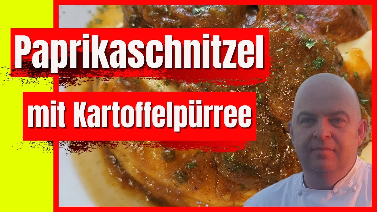 Paprikaschnitzel mit Kartoffelpüree | Krass lecker!