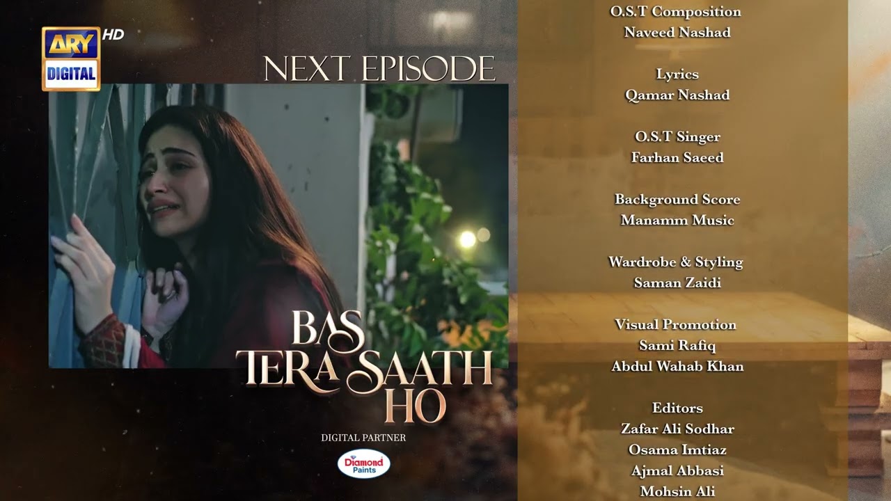 Bas Tera Saath Ho Episode 10 | Teaser  | Farhan Saeed | Sana Javed | ARY Digital Drama