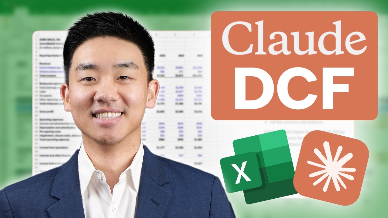 Ex-JPM Banker Tests Claude (AI) With Building a DCF in Excel