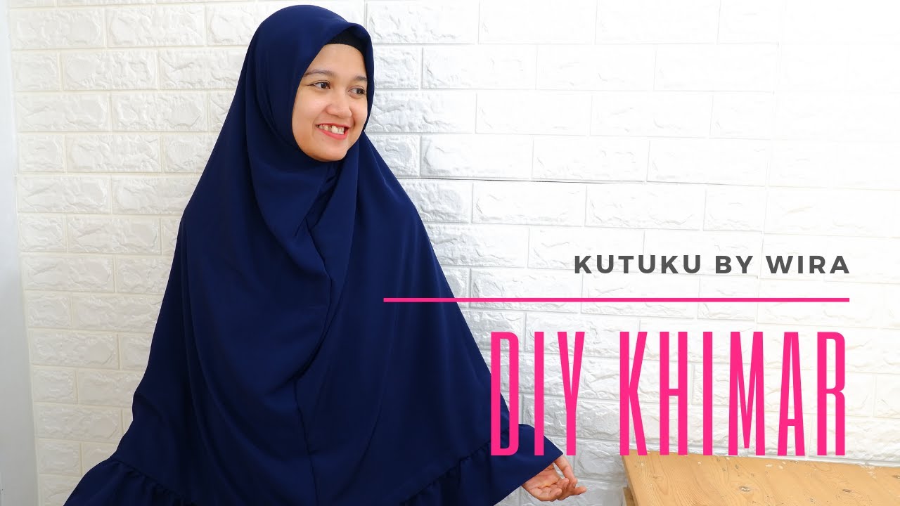 Cara Menjahit Kerudung Khimar [ MUDAH, SYAR'I & IRIT ]