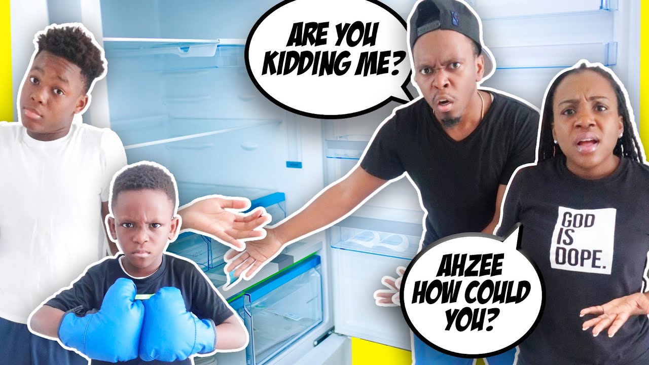 I THREW OUT ALL OUR Food PRANK on PARENTS !!! ** BAD IDEA **