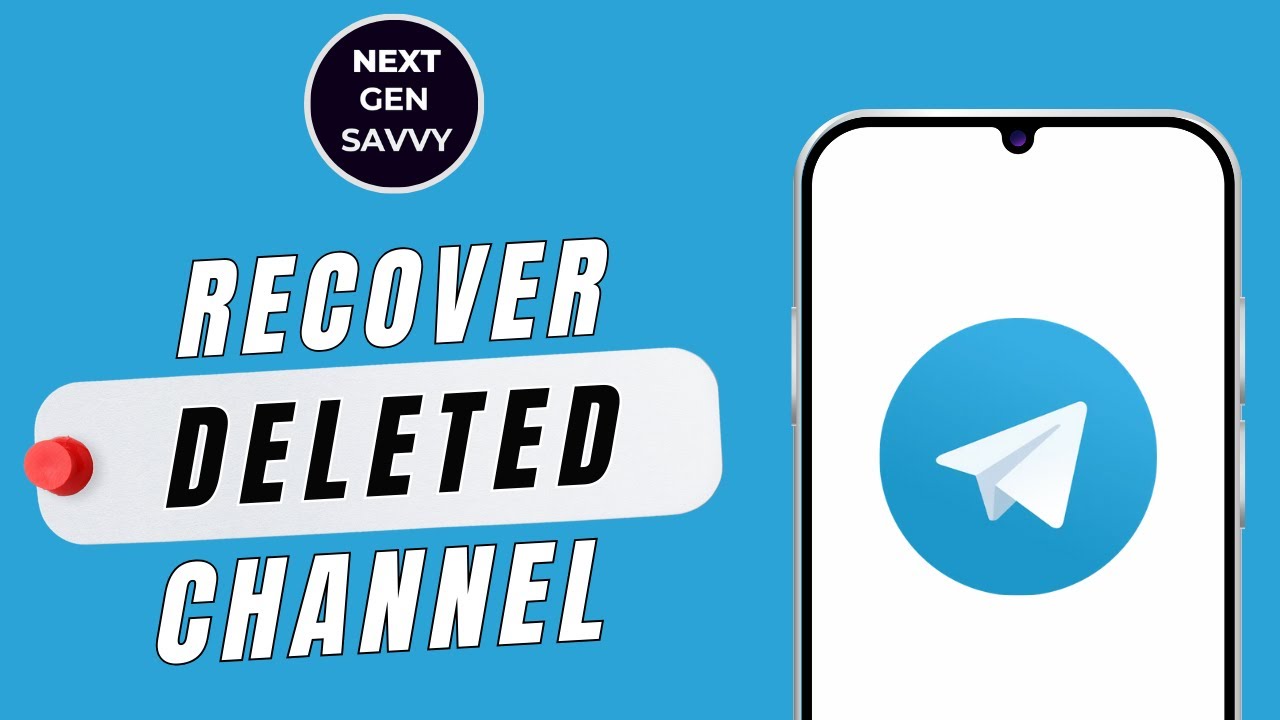 How To Recover Deleted Channel In Telegram