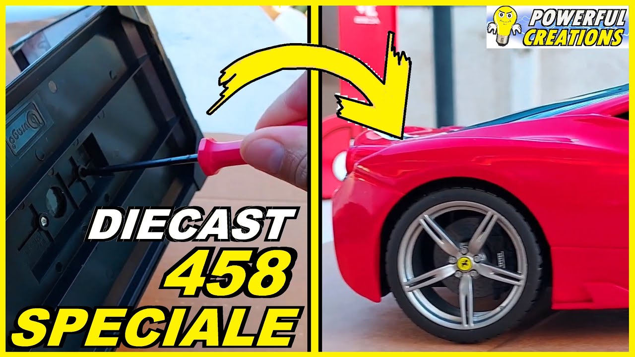 🚗Modelismo Ferrari 458 Speciale Escala 1/18 Bburago UNBOXING | Diecast 2013 Oficial