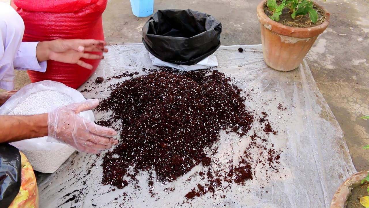 Potting mix banaana ka tareeka | Urdu/Hindi | Complete detail