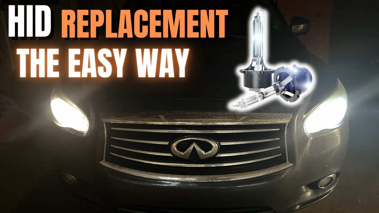 How to Replace HID bulb on Infiniti | Nissan