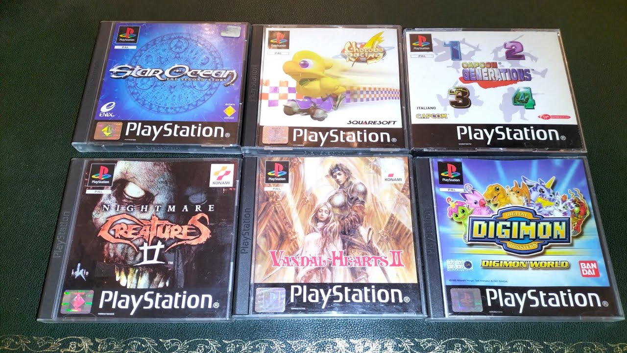 Aggiornamento collezione giochi PlayStation 1 ps1 al 17/11/23