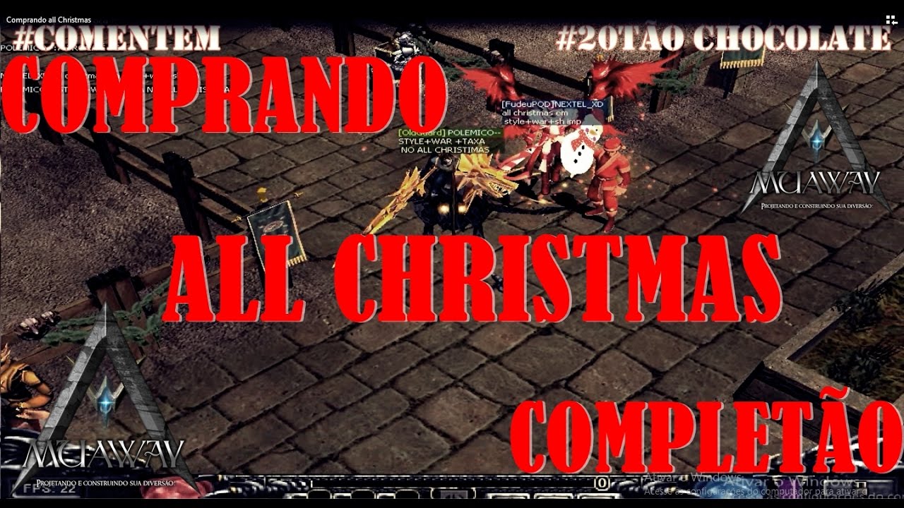 MUAWAY - COMPRANDO ALL CHRISTMAS NATAL | POLEMICO MUAWAY 2016 |