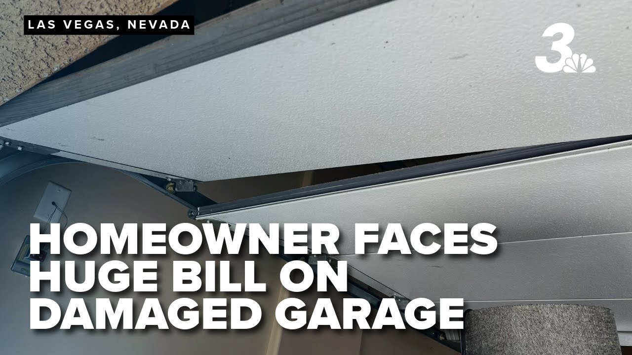 Mountain's Edge homeowner faces $5,000 bill after dirt bike rider damages garage