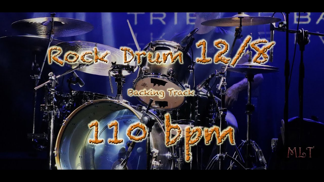 110 bpm - Drum Track 12/8 - MLT (Backing Track)