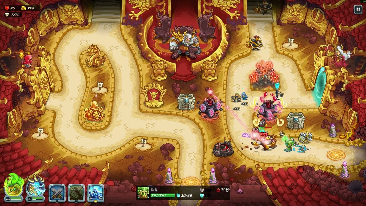 Kingdom Rush 5: Alliance The Demon King Stronghold [Impossible] [Single Hero] 王國保衛戰５同盟 魔王保壘 單英雄 不可思議