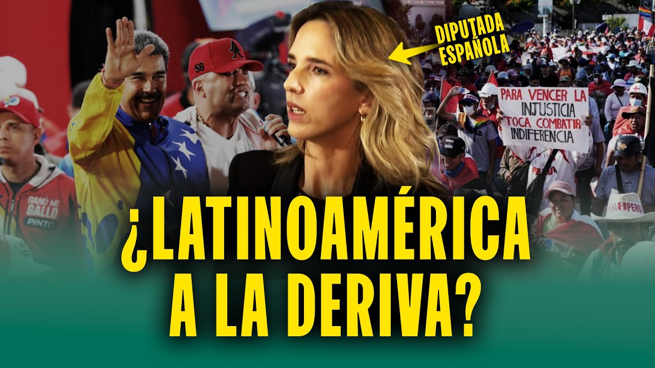 Diputada española habla sobre la crisis en países de Latinoamérica: 