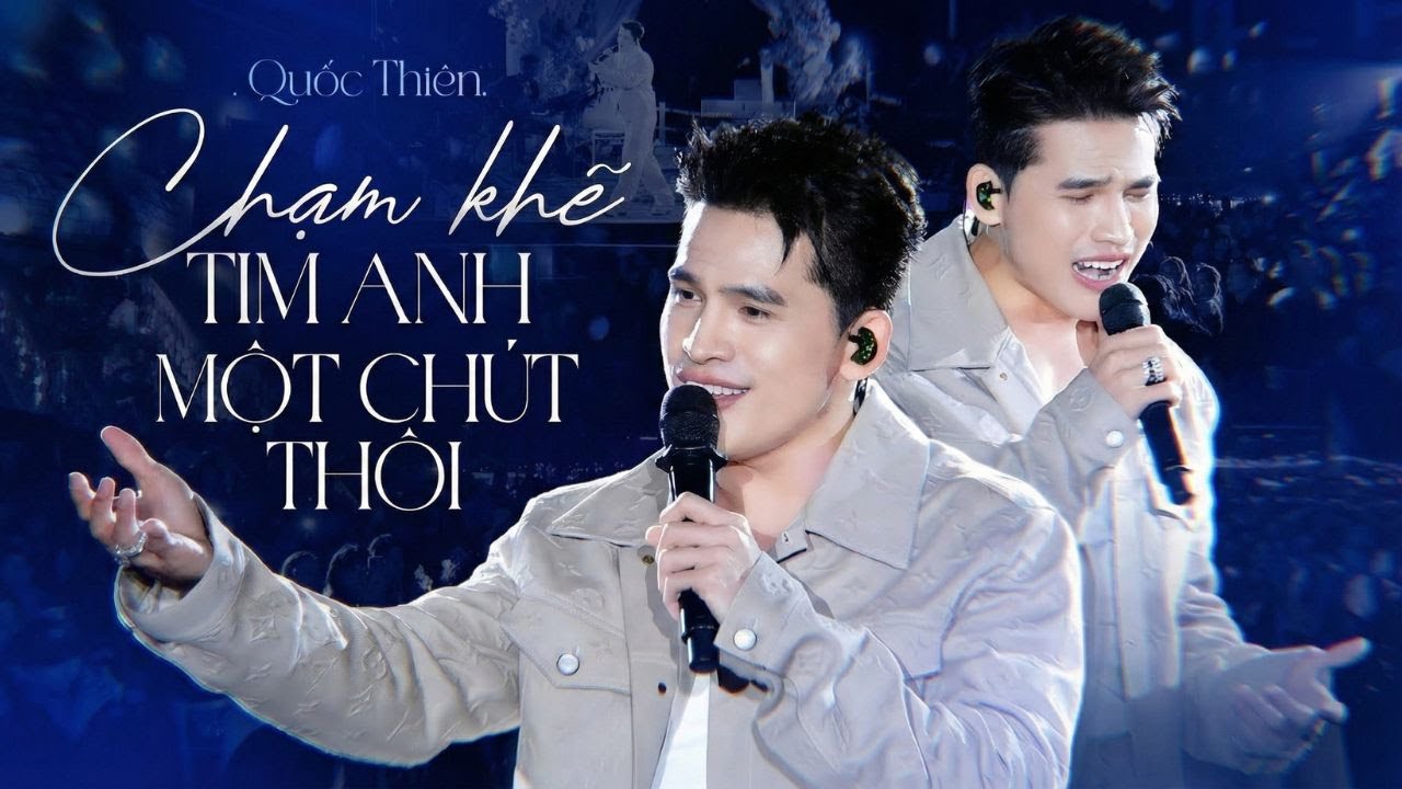 Album CHẠM KHẼ TIM ANH MỘT CHÚT THÔI - QUỐC THIÊN dâng trào cảm xúc với bản tình ca ballad ngọt ngào