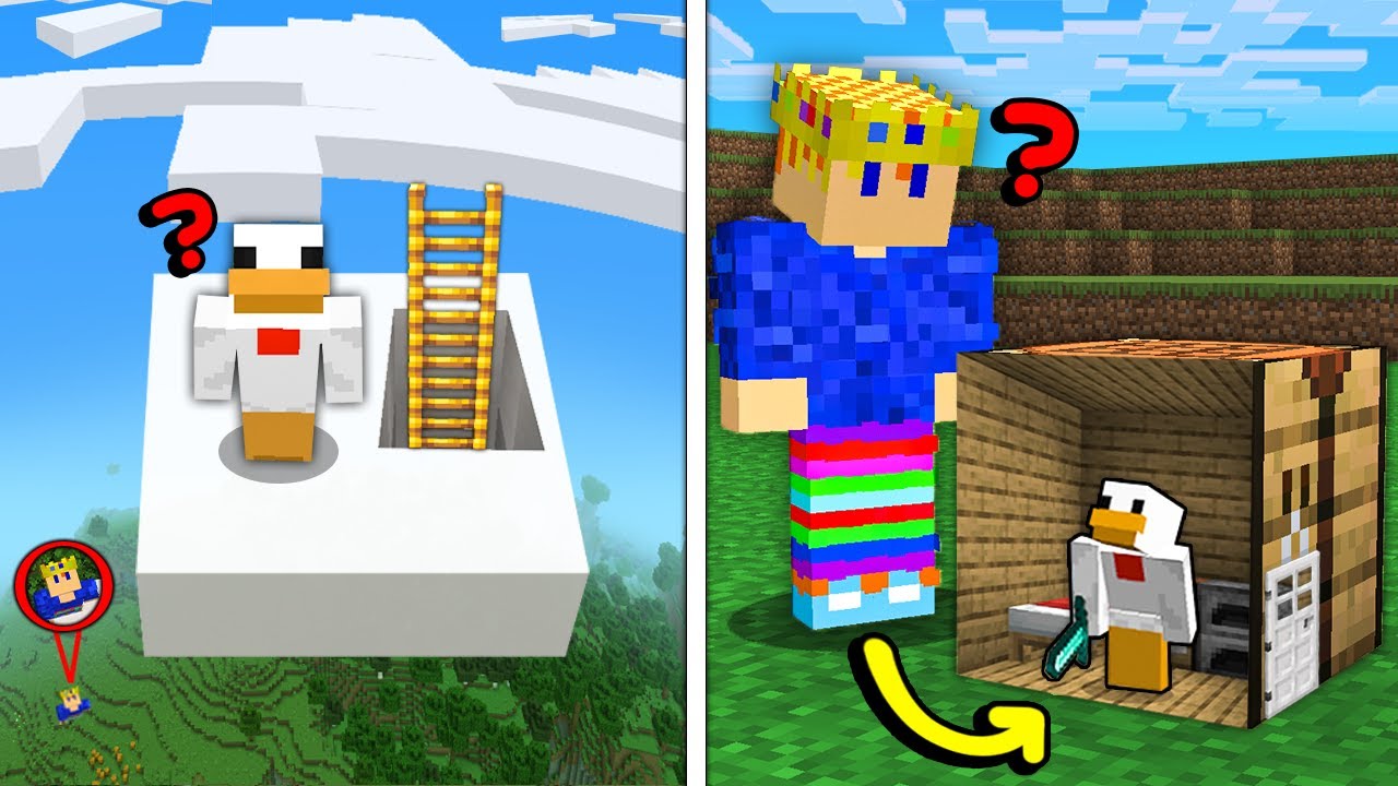J'ai Utilis&eacute; des Bases Secr&egrave;tes pour faire le Meilleur Manhunt de Minecraft..
